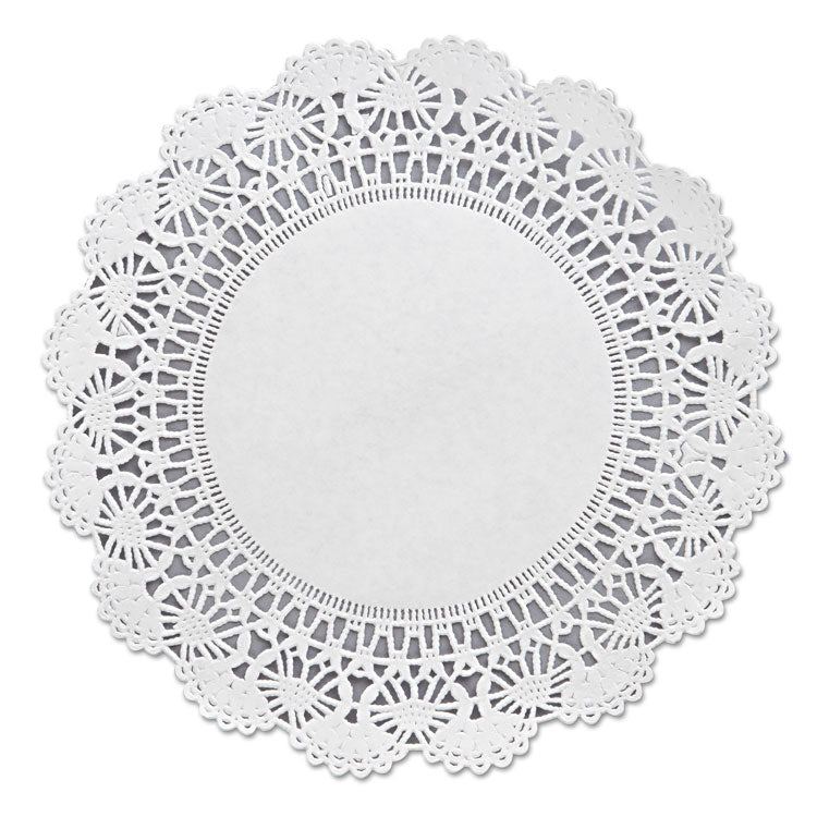 Hoffmaster - Cambridge Lace Doilies, Round, 8", White, 1,000/Carton