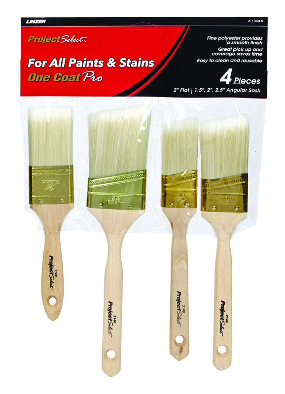 LINZER - Linzer Project Select Angle/Flat Paint Brush Set