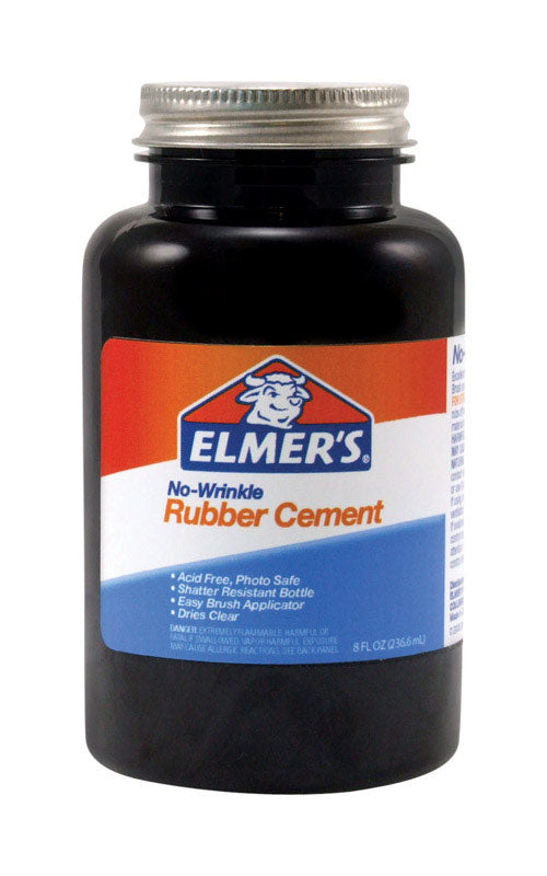 ELMER'S - Elmer's Liquid Rubber Cement Adhesive 8 oz - Case of 4