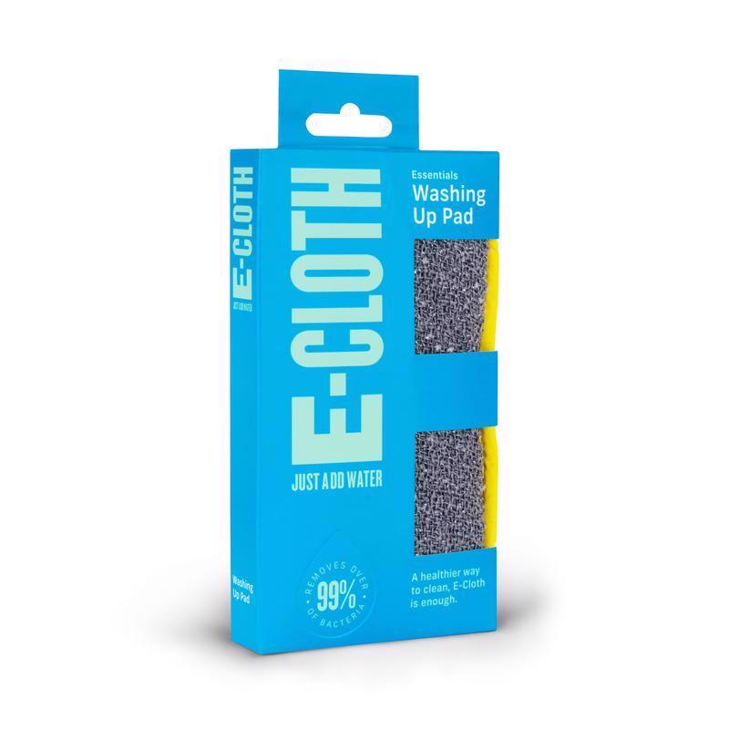 E-CLOTH - E-Cloth Washing Up Medium Duty Scrubbing Pads For All Purpose 6 in. L 1 pk - Case of 5