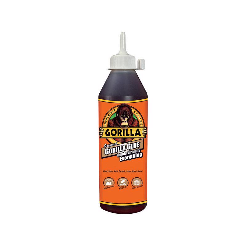 GORILLA - Gorilla High Strength Glue Original Gorilla Glue 18 oz - Case of 4