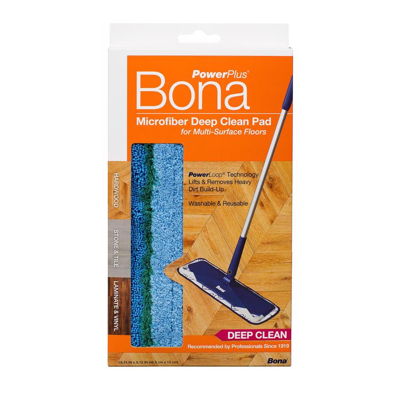 BONA - Bona PowerPlus Dust Microfiber Mop Pad 1 pk