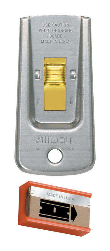 ALLWAY - Allway 1-1/2 in. W Steel Single-Edge Razor Scraper