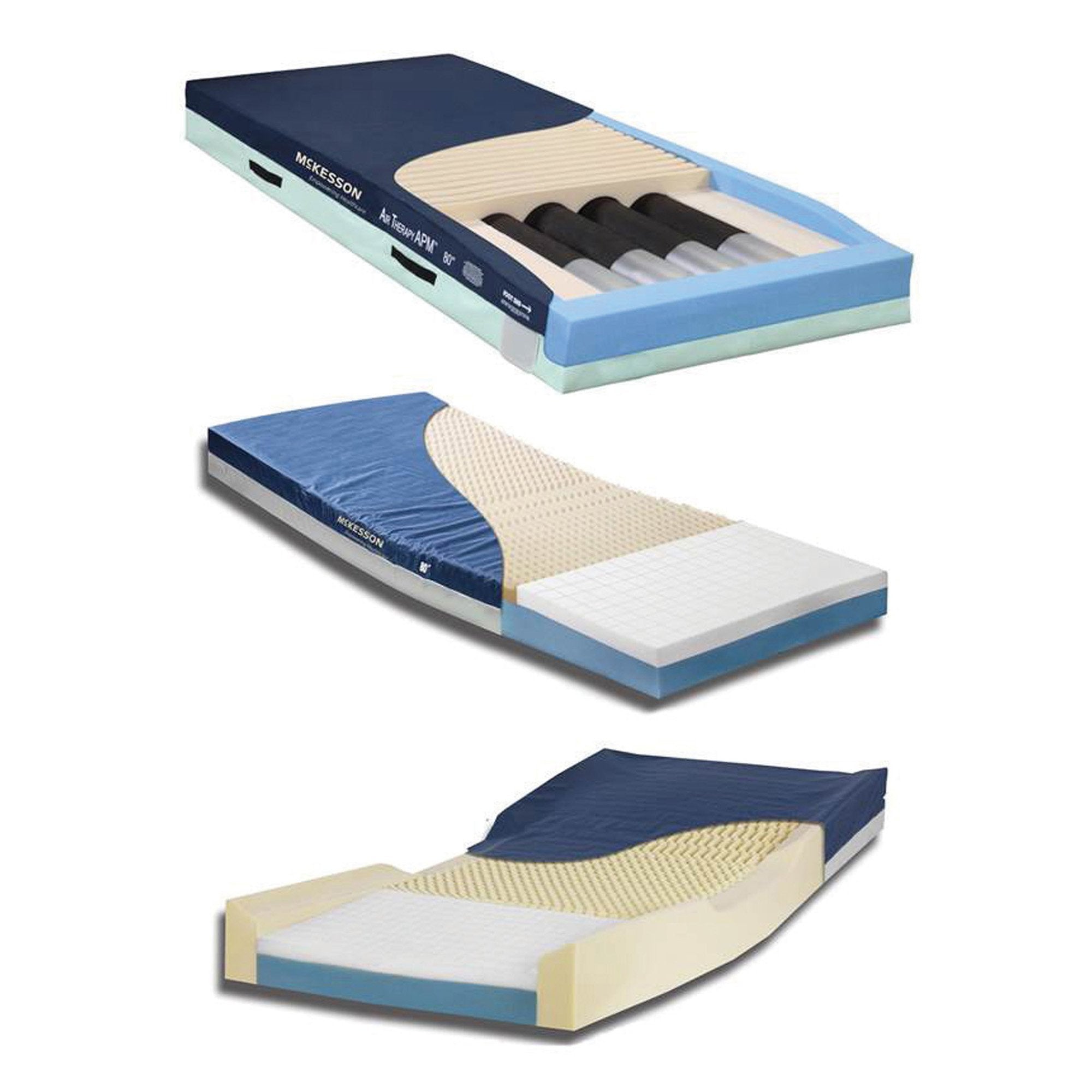 McKesson Brand - Bed Mattress McKesson Therapeutic Type 35 X 80 X 6 Inch [1/EA]