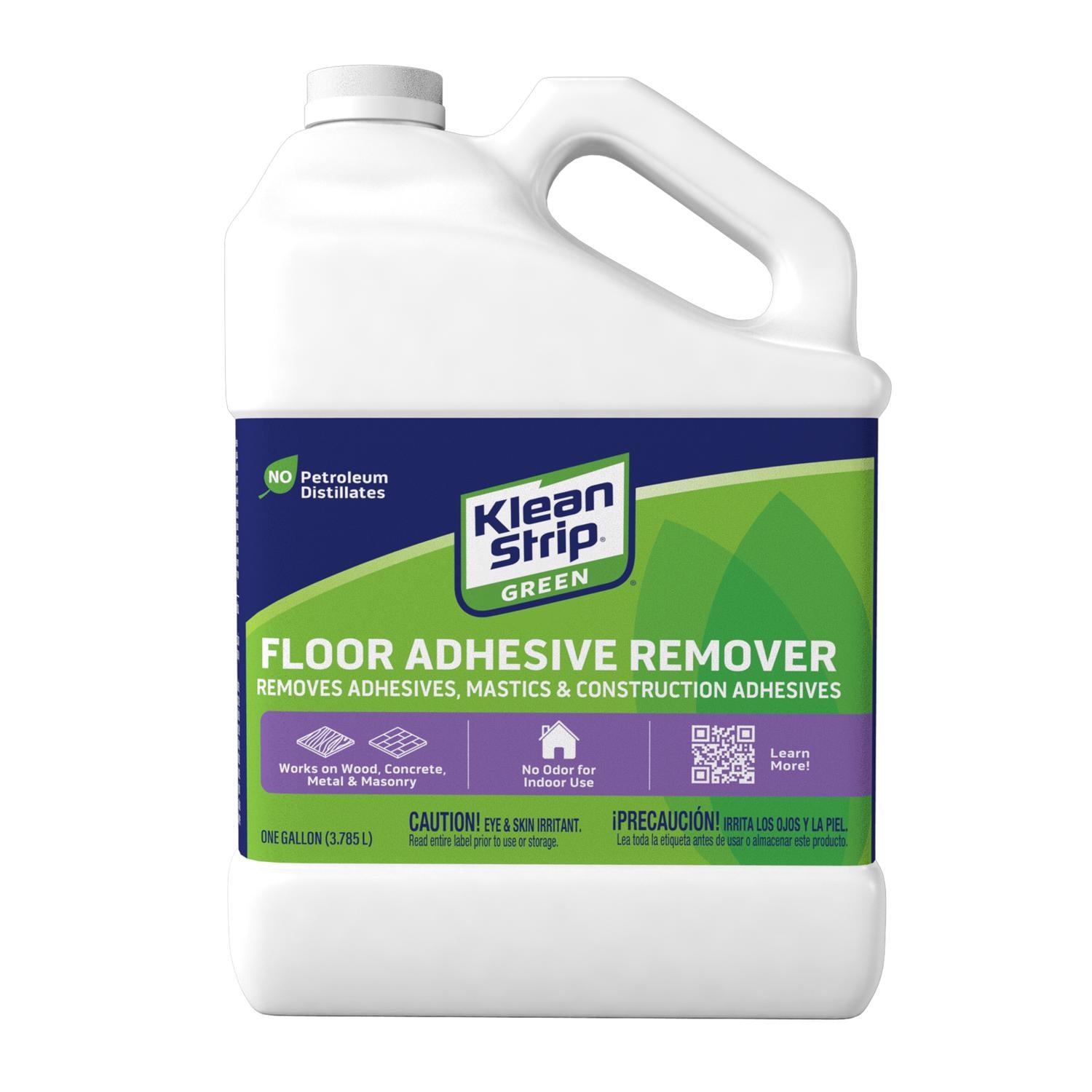 Klean Strip Green Odorless Liquid Floor Adhesive Remover 1 gal - Case of 2