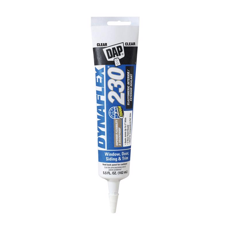 DAP - DAP Dynaflex 230 Clear Premium Latex Sealant 5.5 oz