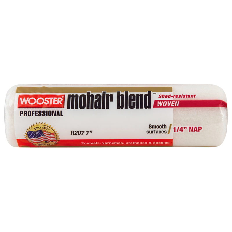 WOOSTER - Wooster Mohair Blend 7 in. W X 1/4 in. Regular Paint Roller Cover 1 pk