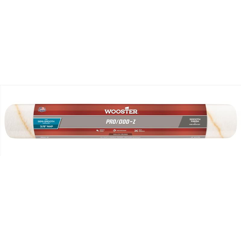 WOOSTER - Wooster Pro/Doo-Z Woven Fabric 12 in. W X 3/8 in. Regular Paint Roller Cover 1 pk