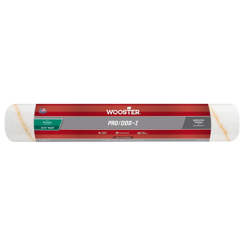 WOOSTER - Wooster Pro/Doo-Z Woven Fabric 18 in. W X 3/4 in. Regular Paint Roller Cover 1 pk