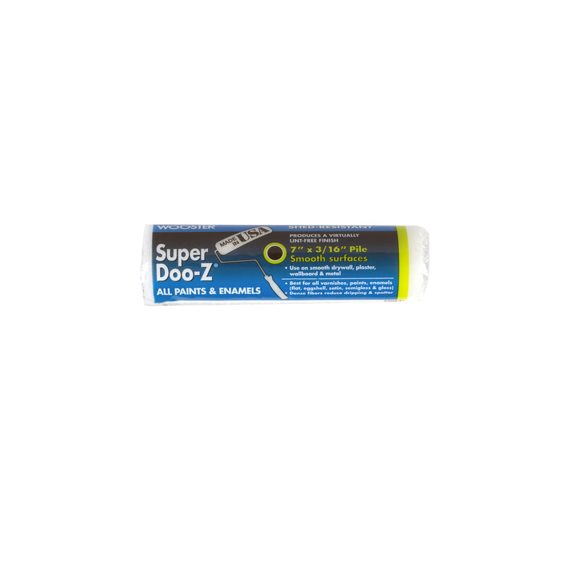 WOOSTER - Wooster Super Doo-Z Fabric 7 in. W X 3/16 in. Regular Paint Roller Cover 1 pk - Case of 12