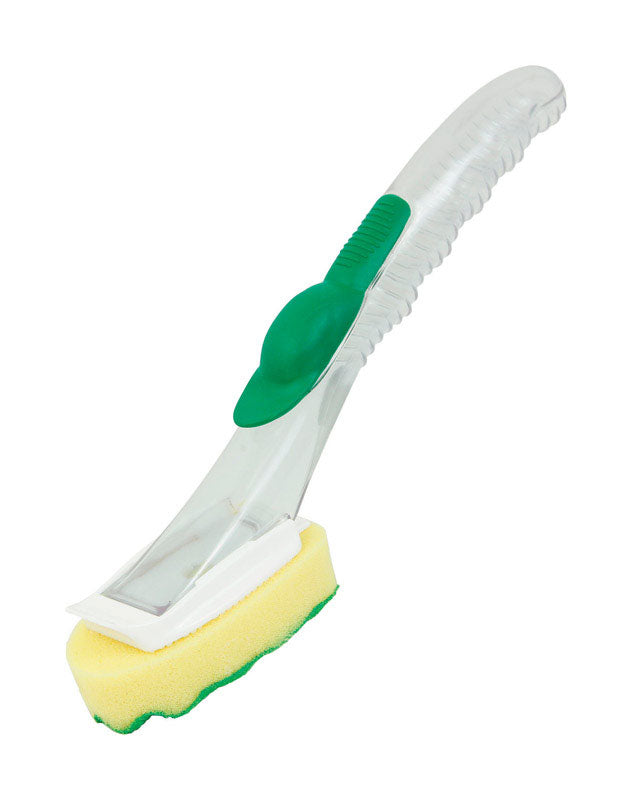 LIBMAN - Libman 3 in. W 11 in. Plastic/Rubber Handle Dish Scrubbing Wand - Case of 6