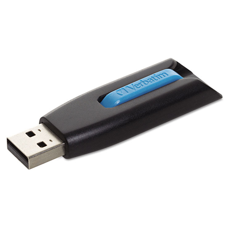 Verbatim - Store 'n' Go V3 USB 3.0 Drive, 16 GB, Black/Blue