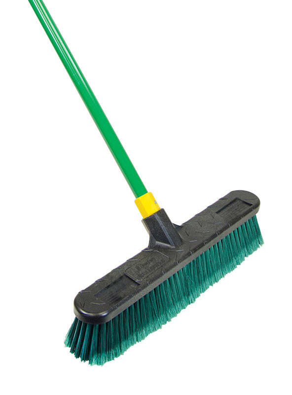 QUICKIE - Quickie Bulldozer Polypropylene 18 in. Multi-Surface Push Broom [528ZQK]