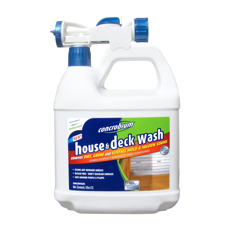 CONCROBIUM - Concrobium House and Deck Cleaner 68 oz Liquid - Case of 6