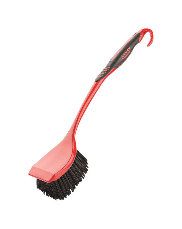 LIBMAN - Libman 2.75 in. W Medium Bristle 17.5 in. Plastic/Rubber Handle Brush - Case of 6