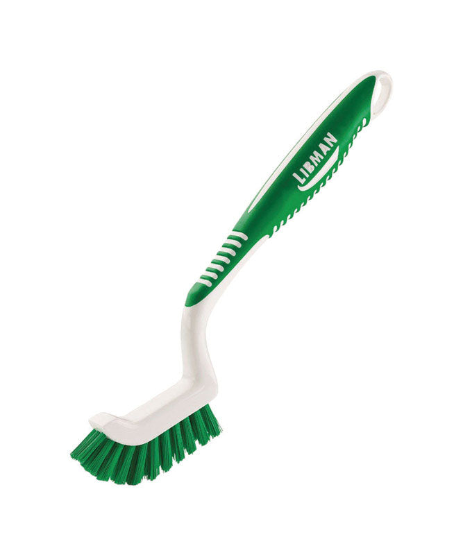 LIBMAN - Libman 0.625 in. W Hard Bristle 6.25 in. Polypropylene Handle Grout and Tile Brush - Case of 6