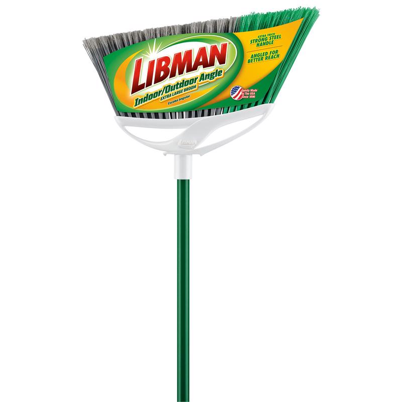 LIBMAN - Libman Extra Large Precision 15 in. W Stiff Recycled PET Broom - Case of 4