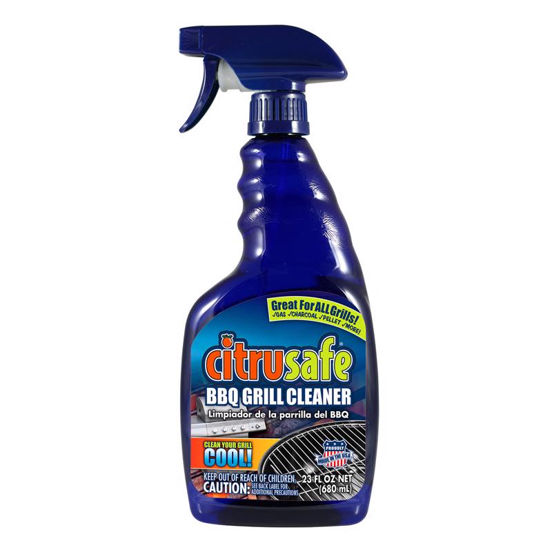 CITRUSAFE - CitruSafe Lemon Scent BBQ Grill Cleaner 23 oz Liquid - Case of 6