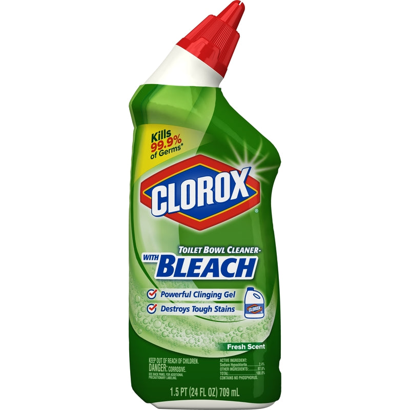 CLOROX - Clorox Fresh Scent Toilet Bowl Cleaner 24 oz Gel - Case of 12