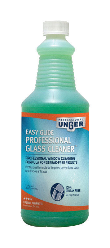 UNGER PROFESSIONAL - Unger EasyGlide No Scent Glass Cleaner 32 oz Liquid