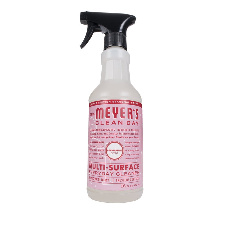 MRS. MEYER'S - Mrs. Meyer's Clean Day Peppermint Scent Organic Multi-Surface Cleaner Liquid Spray 16 oz - Case of 6