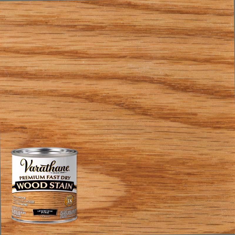 VARATHANE - Varathane Premium Ipswich Pine Oil-Based Fast Dry Wood Stain 0.5 pt