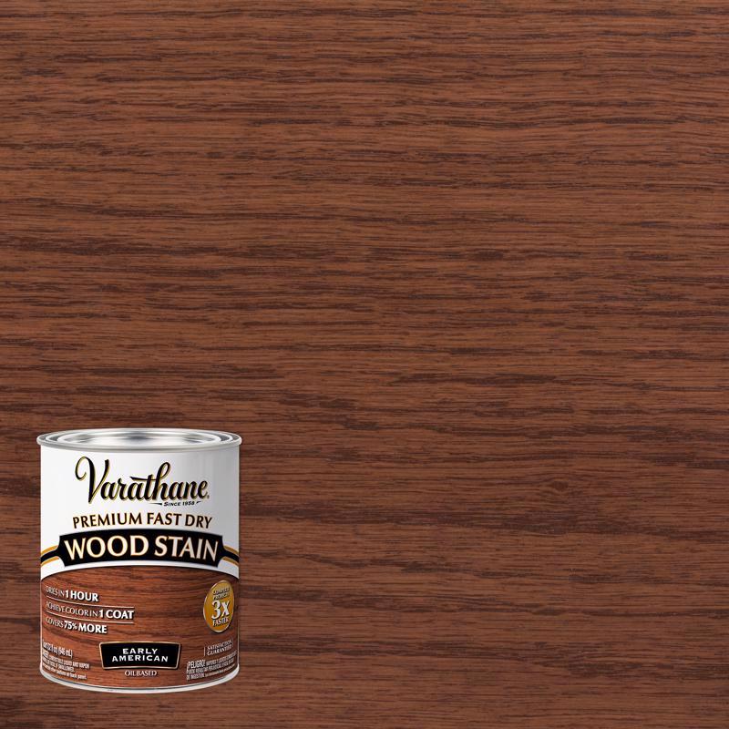 VARATHANE - Varathane Premium Early American Oil-Based Fast Dry Wood Stain 1 qt