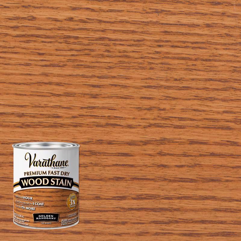 VARATHANE - Varathane Premium Golden Mahogany Oil-Based Fast Dry Wood Stain 1 qt - Case of 2