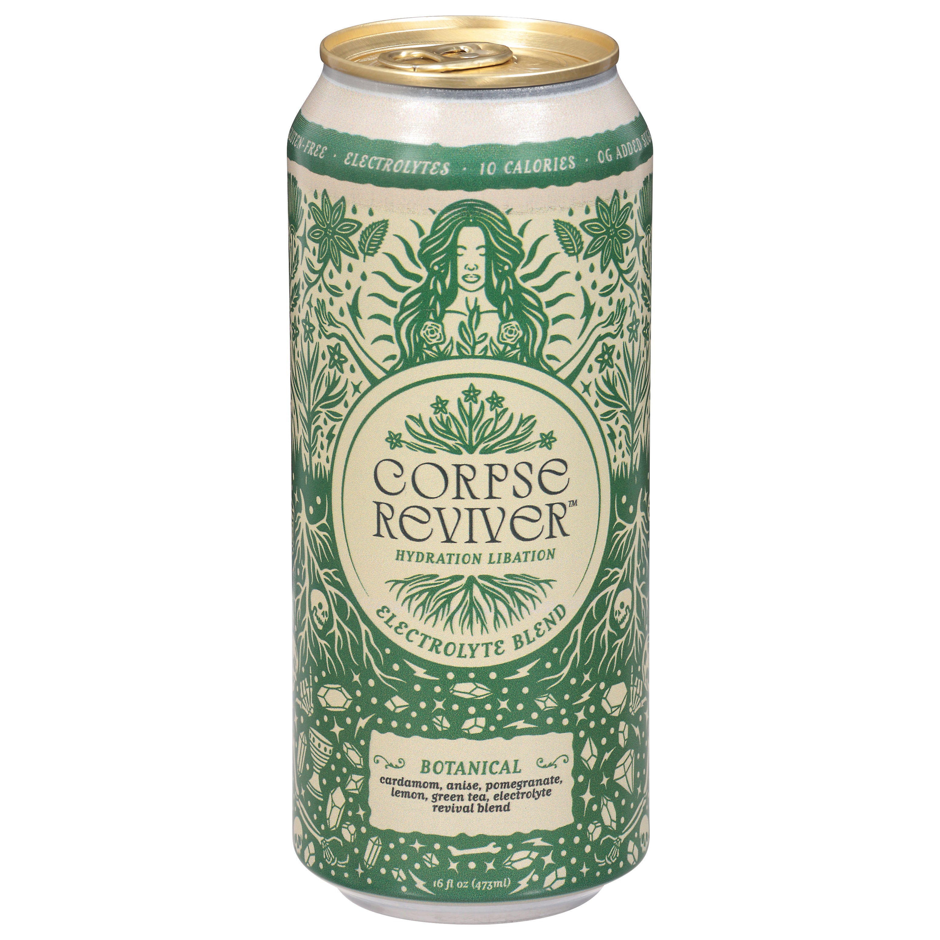 Corpse Reviver Hydration Libation Botanical Electrolyte Blend 16 fl oz - Case of 12
