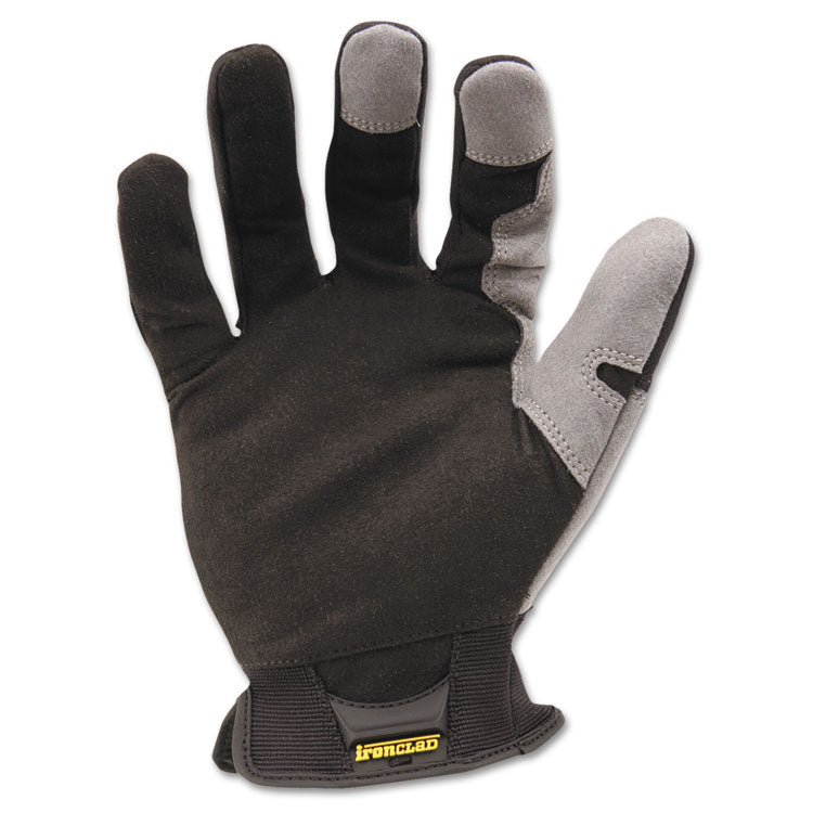 Ironclad - Workforce Glove, X-Large, Gray/Black, Pair