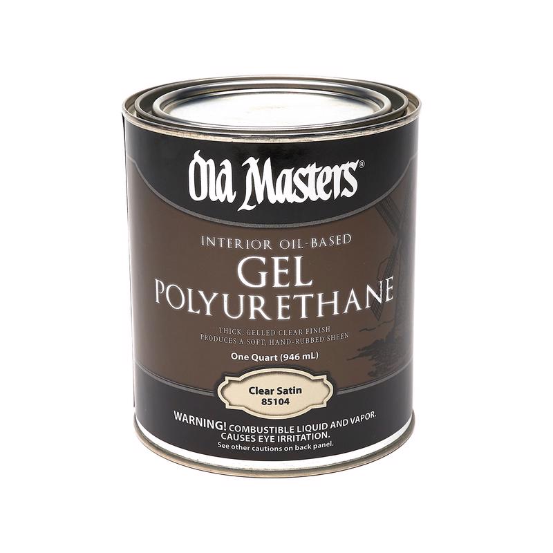 OLD MASTERS - Old Masters Satin Clear Oil-Based Polyurethane 1 qt [85104]