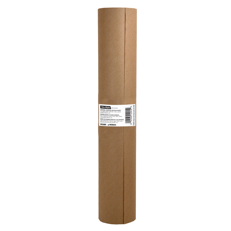 TRIMACO - Trimaco Masking Paper 3 mil X 15 in. W X 180 ft. L Paper Brown 1 pk