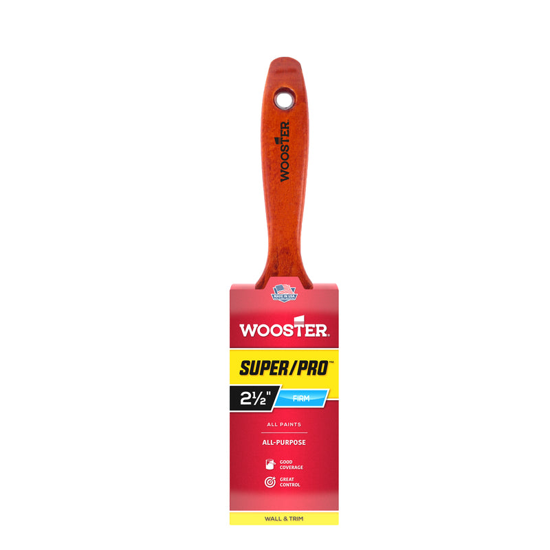 WOOSTER - Wooster Super/Pro 2-1/2 in. Flat Paint Brush [J4104-2 1/2]