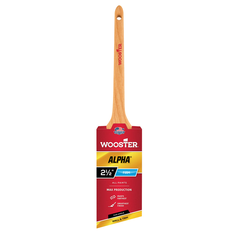 WOOSTER - Wooster Alpha 2-1/2 in. Thin Angle Paint Brush