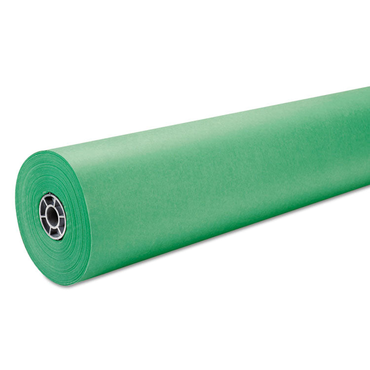 Pacon - Rainbow Duo-Finish Colored Kraft Paper, 35 lb Wrapping Weight, 36" x 1,000 ft, Brite Green