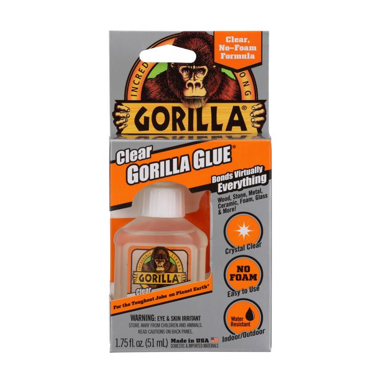 GORILLA - Gorilla High Strength Clear Glue 1.75 oz - Case of 5