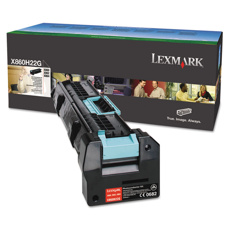 Lexmark - X860H22G Photoconductor Unit, 48,000 Page-Yield, Black