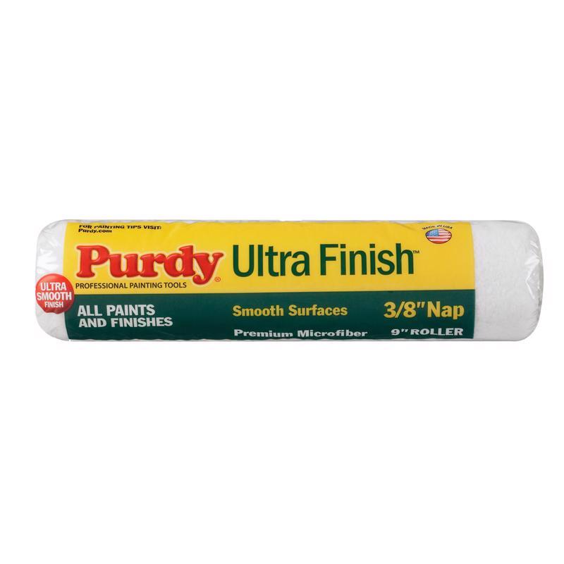 PURDY - Purdy Ultra Finish Microfiber 9 in. W X 3/8 in. Regular Paint Roller Cover 1 pk