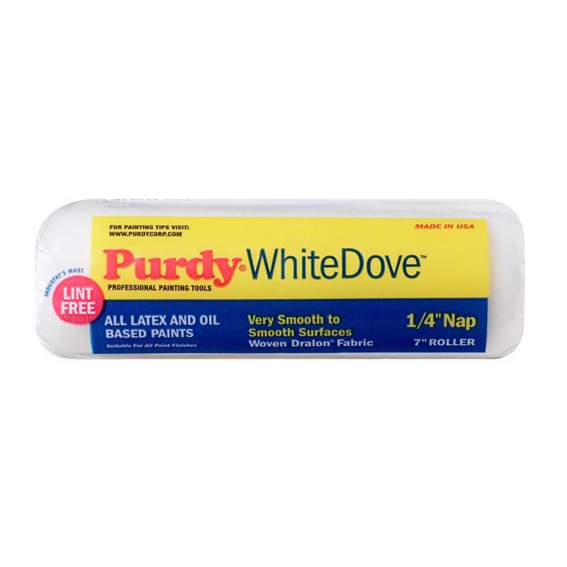 PURDY - Purdy White Dove Woven Fabric 7 in. W X 1/4 in. Paint Roller Cover 1 pk