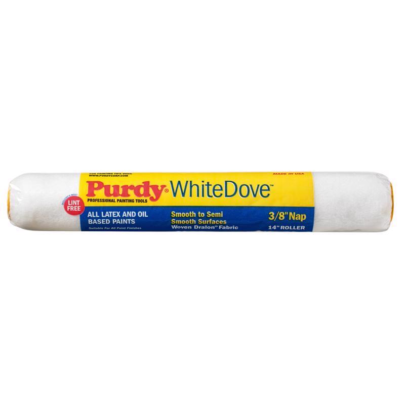 PURDY - Purdy White Dove Woven Fabric 14 in. W X 3/8 in. Paint Roller Cover 1 pk