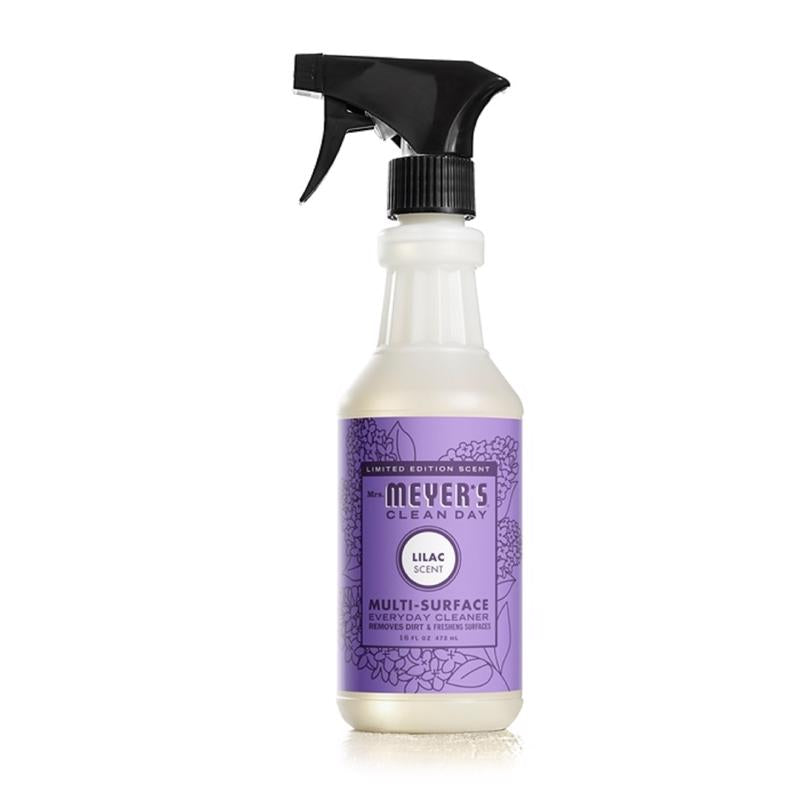 MRS. MEYER'S - Mrs. Meyer's Clean Day Lilac Scent Organic Multi-Surface Cleaner Liquid 16 oz - Case of 6