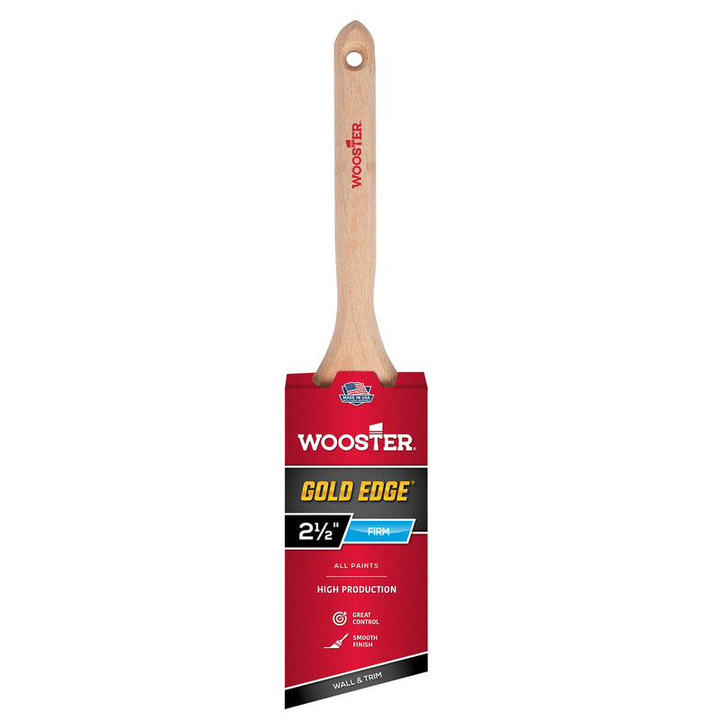 WOOSTER - Wooster Gold Edge 2-1/2 in. Angle Paint Brush