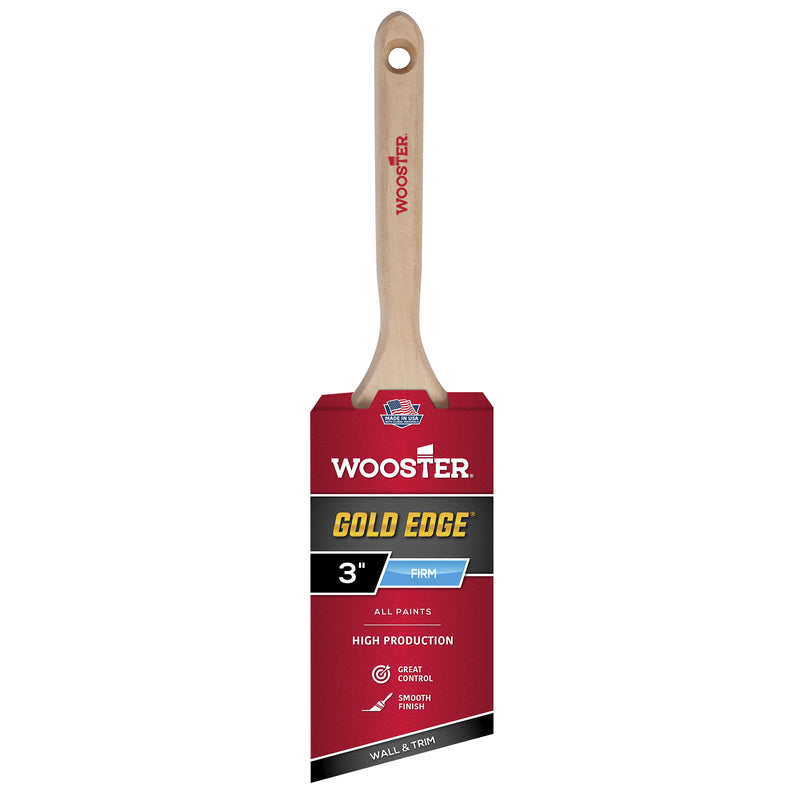 WOOSTER - Wooster Gold Edge 3 in. Angle Paint Brush