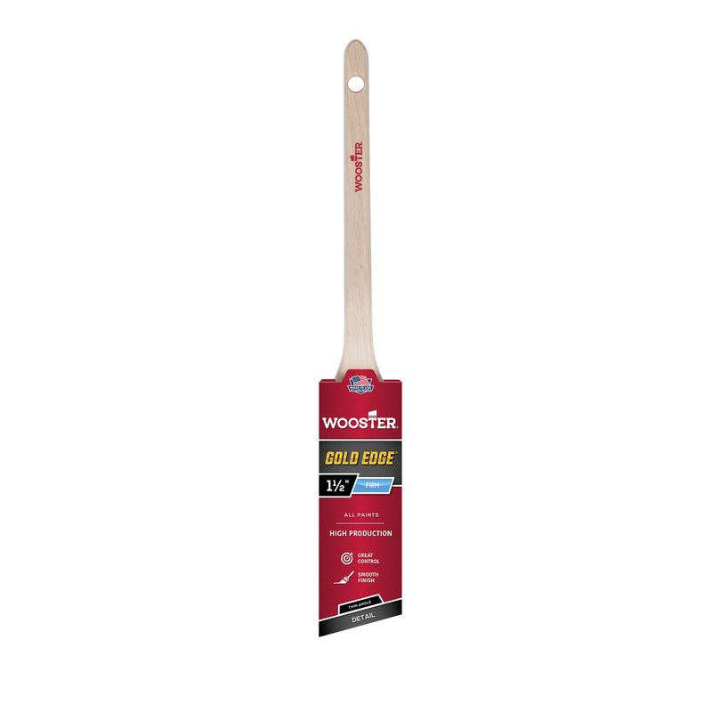 WOOSTER - Wooster Gold Edge 1-1/2 in. Thin Angle Paint Brush