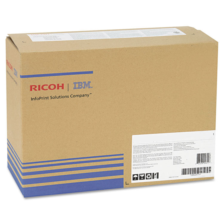 Ricoh - 406683 Toner, 25,000 Page-Yield, Black