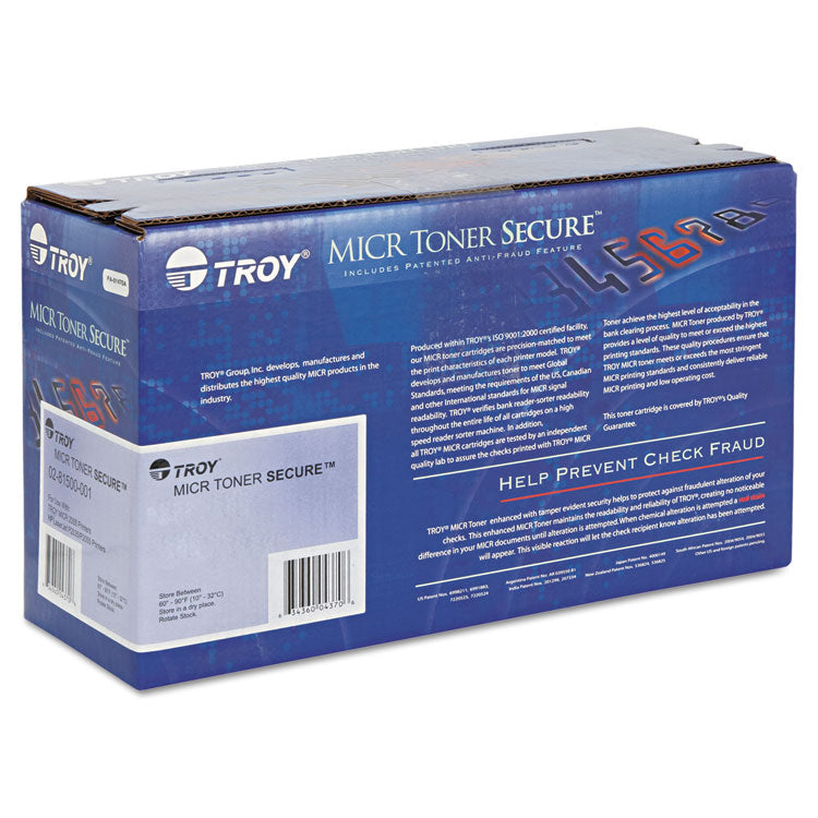 TROY - 0281550001 80A MICR Toner Secure, Alternative for HP CF280A, Black