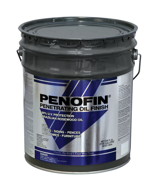 PENOFIN - Penofin Semi-Transparent Sable Oil-Based Penetrating Wood Stain 5 gal