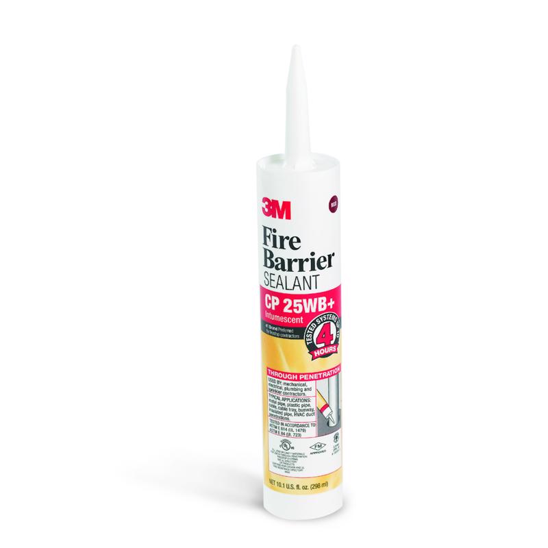 3M - 3M Fire Barrier Red Intumescent Fire Stop Sealant 10.1 oz