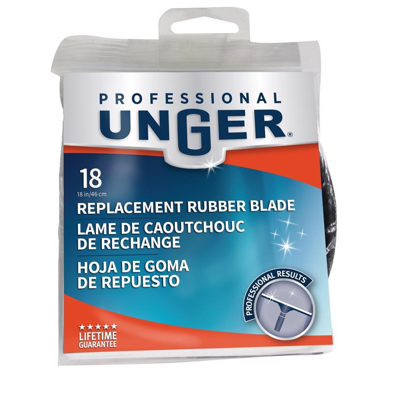 UNGER - Unger Professional 18 in. Rubber Squeegee Replacement Blade - Case of 10