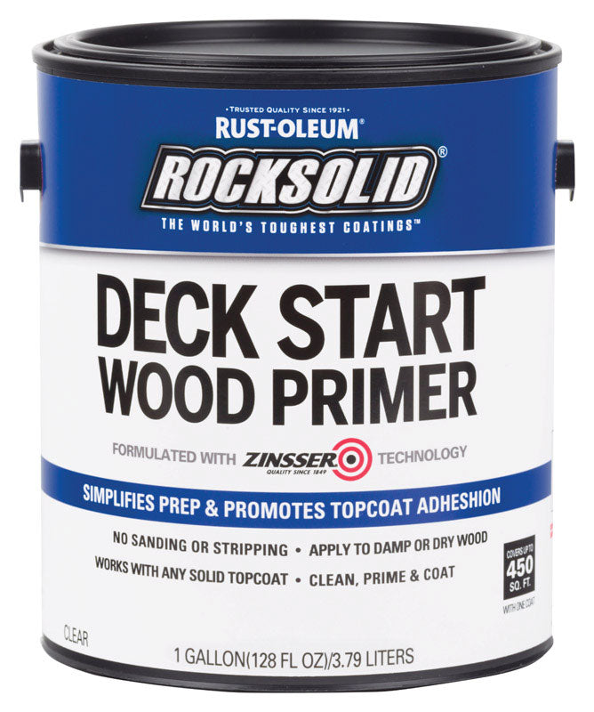 ROCKSOLID - Rust-Oleum RockSolid Clear Primer 1 gal - Case of 2